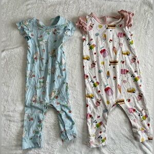 Adorable Loulou Lollipop Baby Romper Set of 2